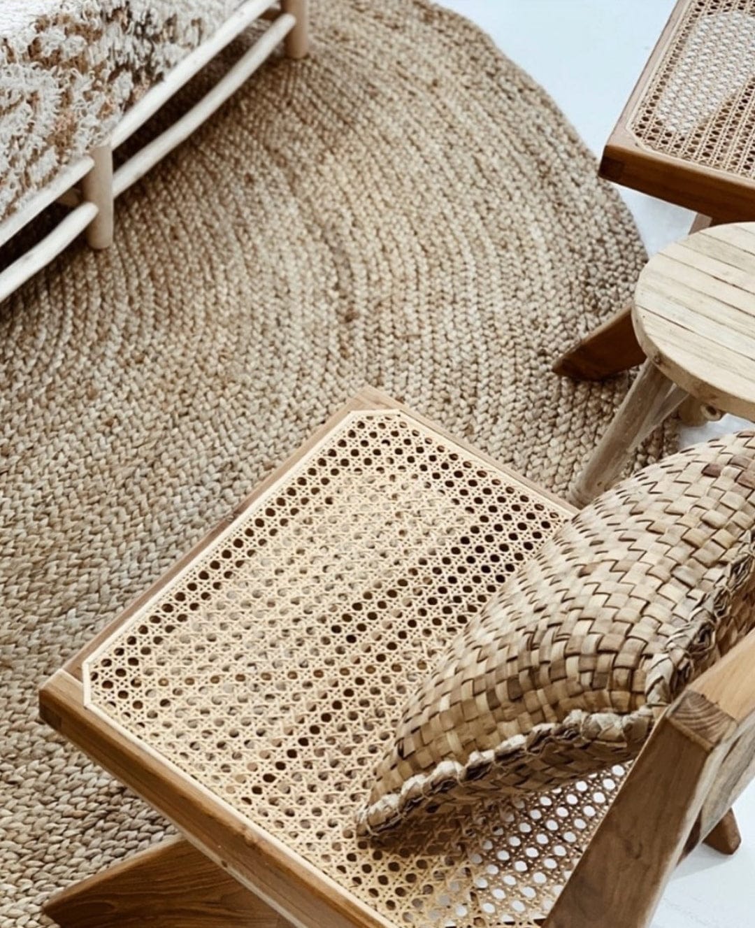 Simply Hygge Living Rugs Natural Jute Round Rugs