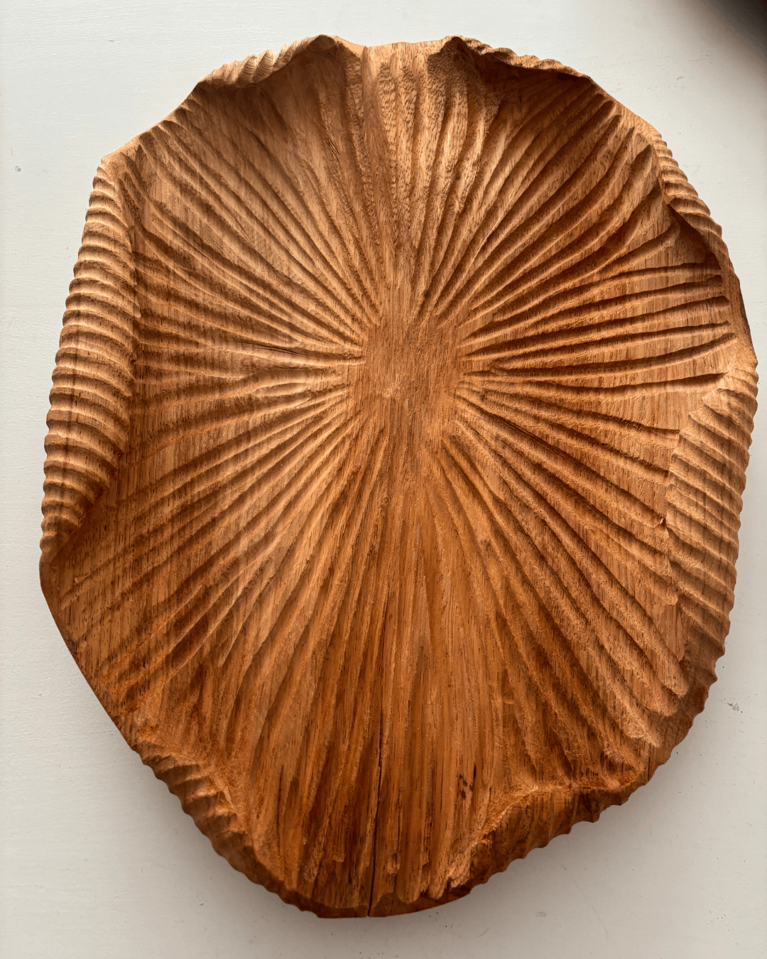 Simply Hygge Living Tray Solara Carved Bowl