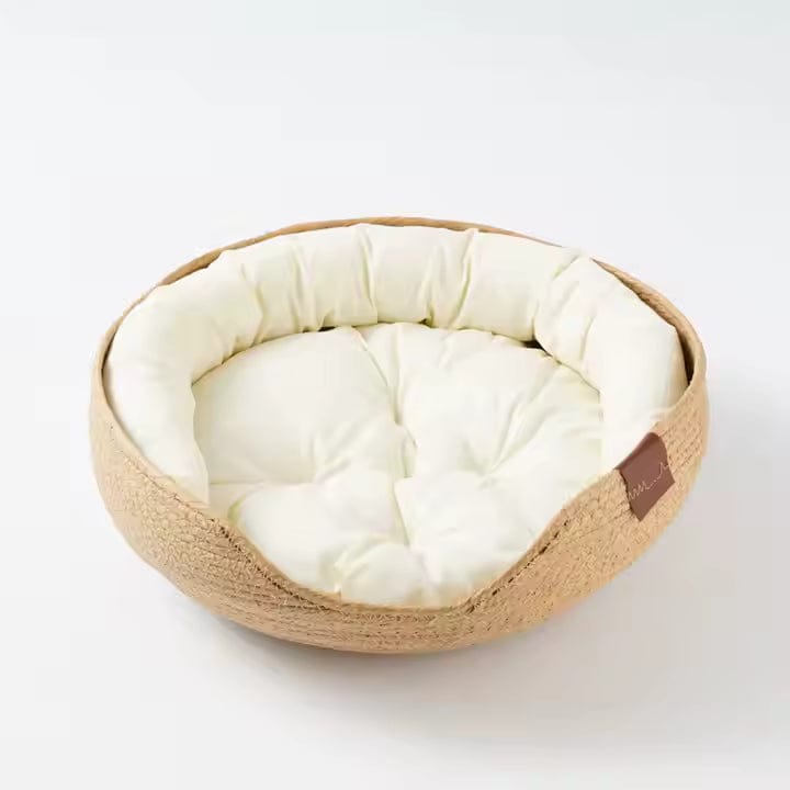 Willow Nest Pet Cradle Simply Hygge Living Willow Nest – Handmade Natural Cradle for Pets