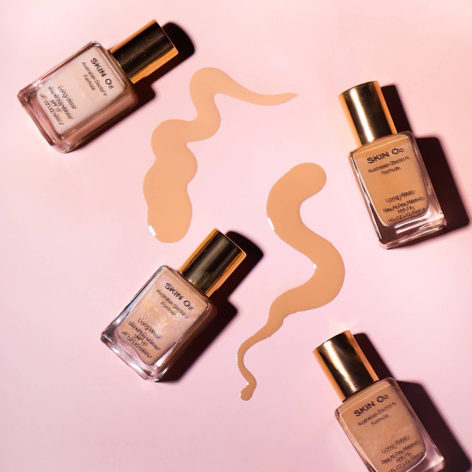 Skin O2 Foundation Skin O2 Mineral Long Wear Foundation – Full Coverage, Skin-Loving Makeup (30ml)