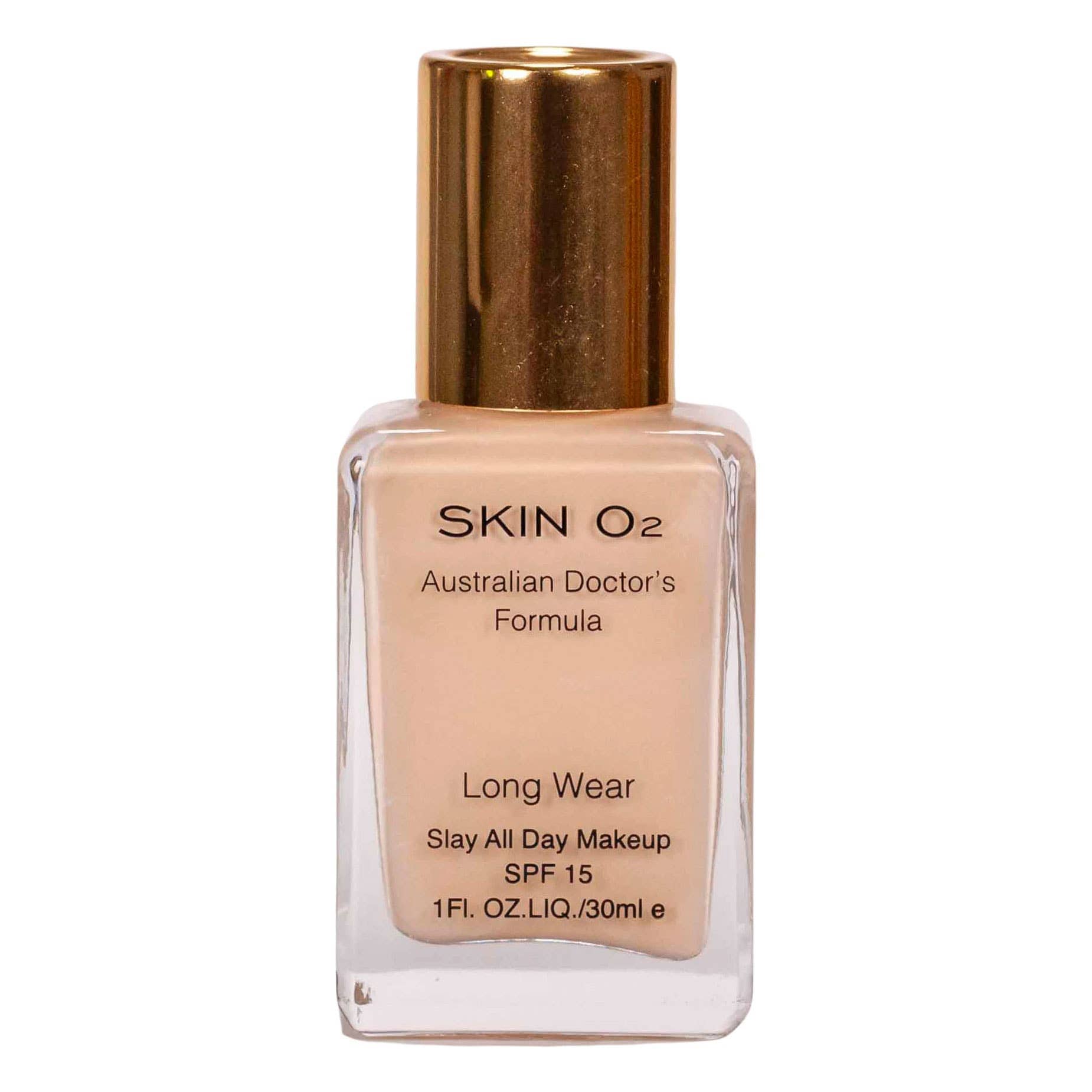 Skin O2 Foundation XFAIR / 30ML Skin O2 Mineral Long Wear Foundation – Full Coverage, Skin-Loving Makeup (30ml)
