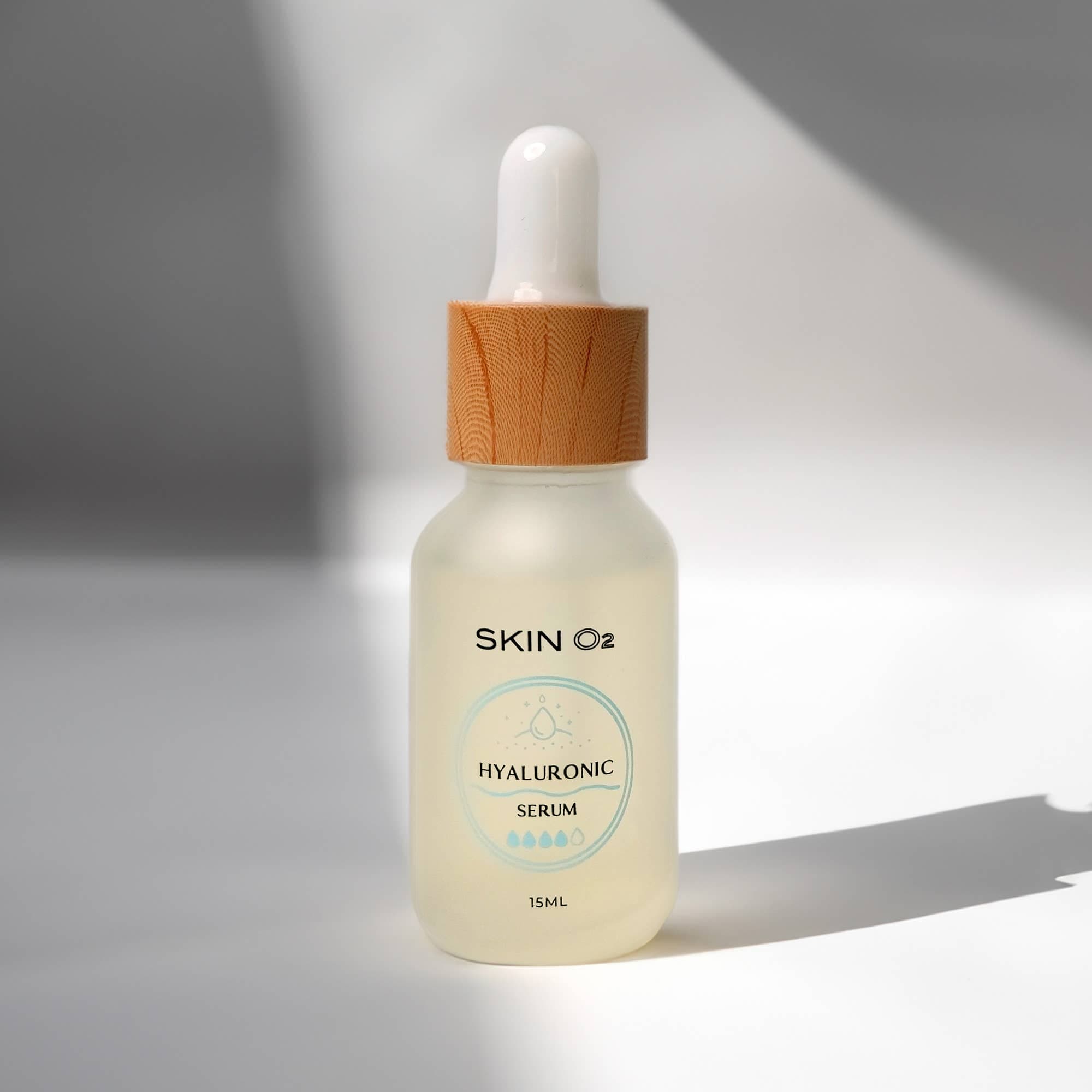 Skin O2 Serum Skin O2 Hyaluronic Serum Kit + Collagen Mask – Deep Hydration & Plumping Skin Treatment