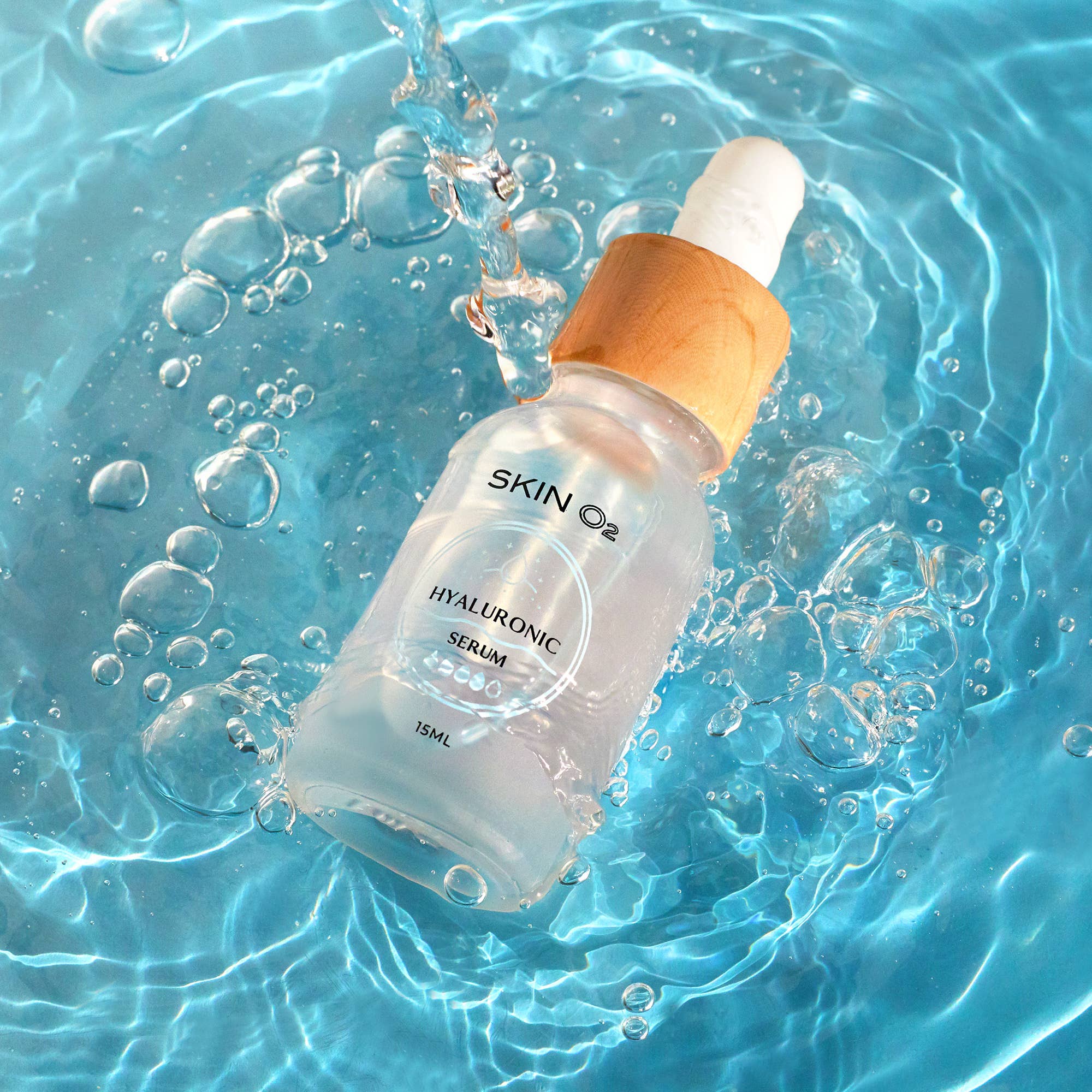 Skin O2 Serum Skin O2 Hyaluronic Serum Kit + Collagen Mask – Deep Hydration & Plumping Skin Treatment