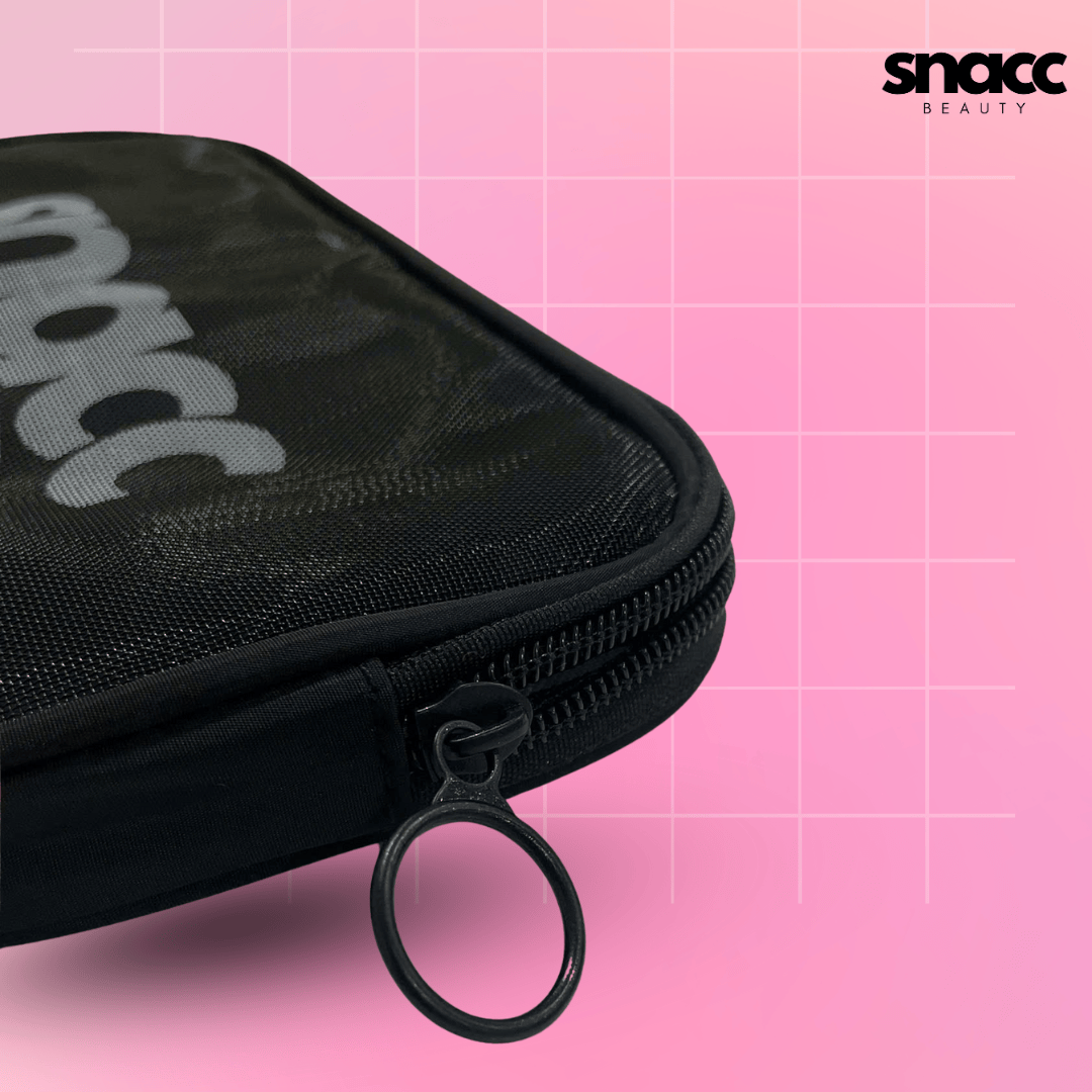SNACC BEAUTY Beauty Bag SNACC Sleek Zip Cosmetic Holder - SNACC Beauty Bag