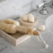 SNACC BEAUTY Body Brush Natural Sisal Dry Body Brush – Exfoliating Spa Brush for Bath & Shower