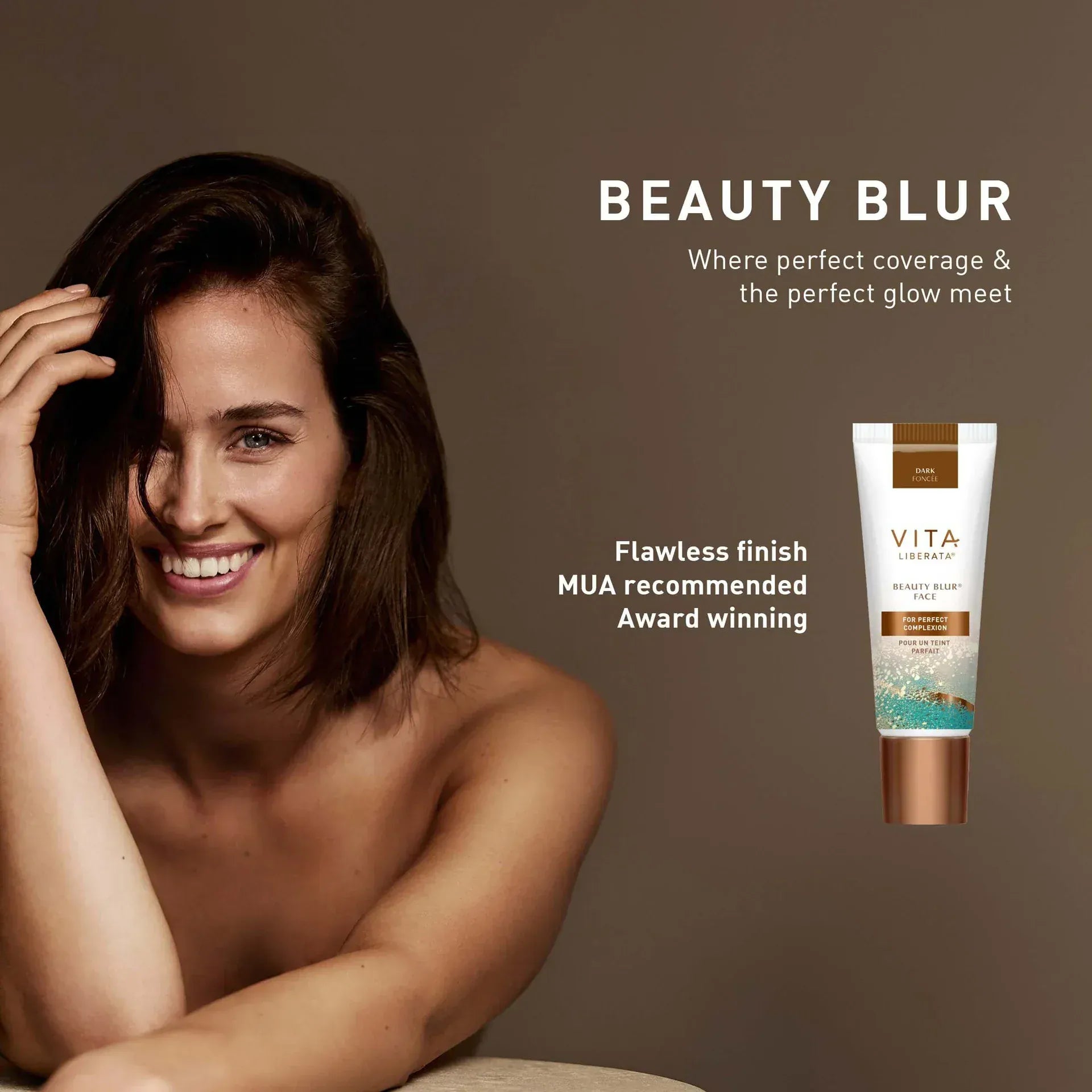 Vita Liberata Face Primer Beauty Blur Face Medium 30ml – Tinted BB Cream Primer & Radiance Moisturiser