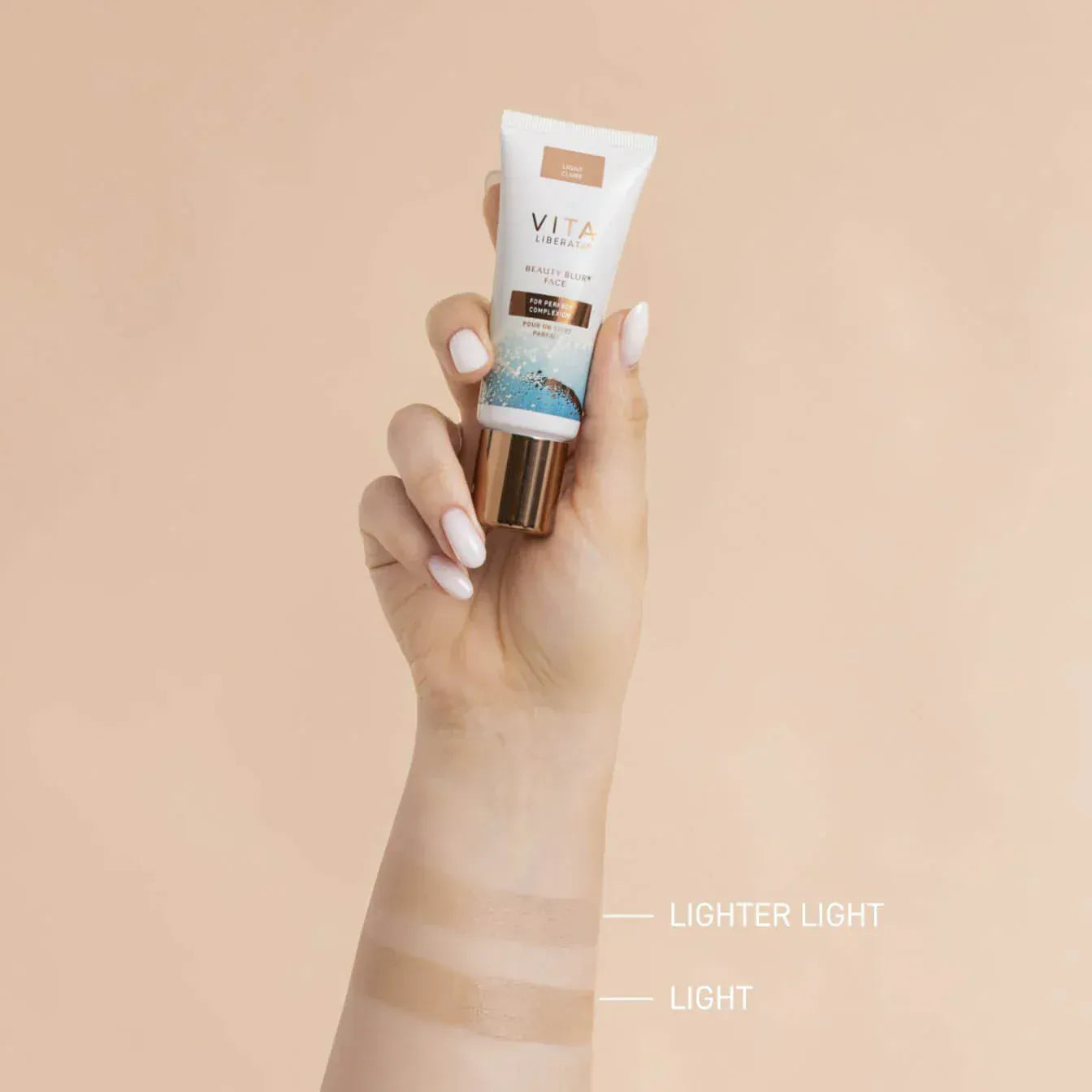 Vita Liberata Tinted Moisturiser Beauty Blur Face Light 30ml – Tinted BB Primer & Radiance Moisturiser